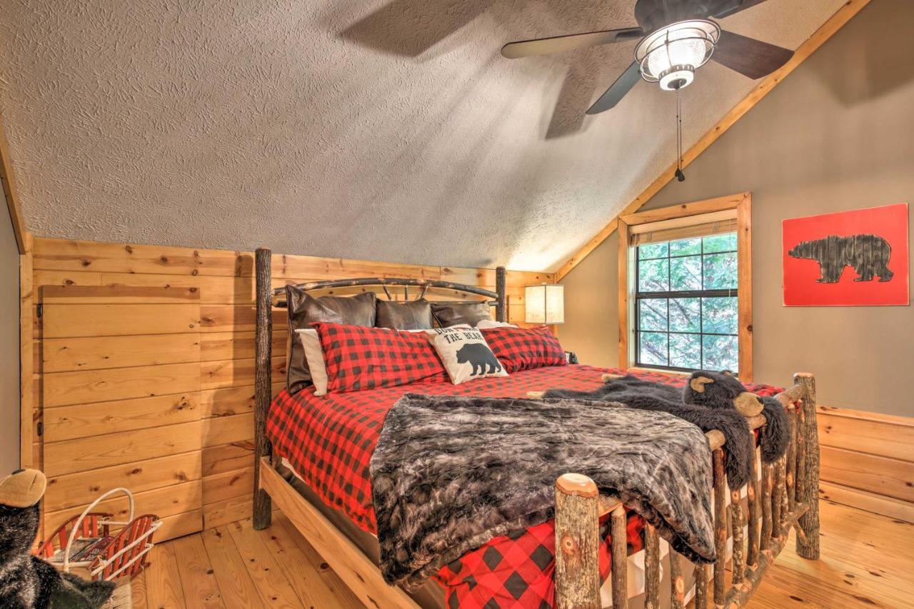 Luxe Fightingtown Creek Cabin 2 King Suites And Spa Epworth Exteriér fotografie