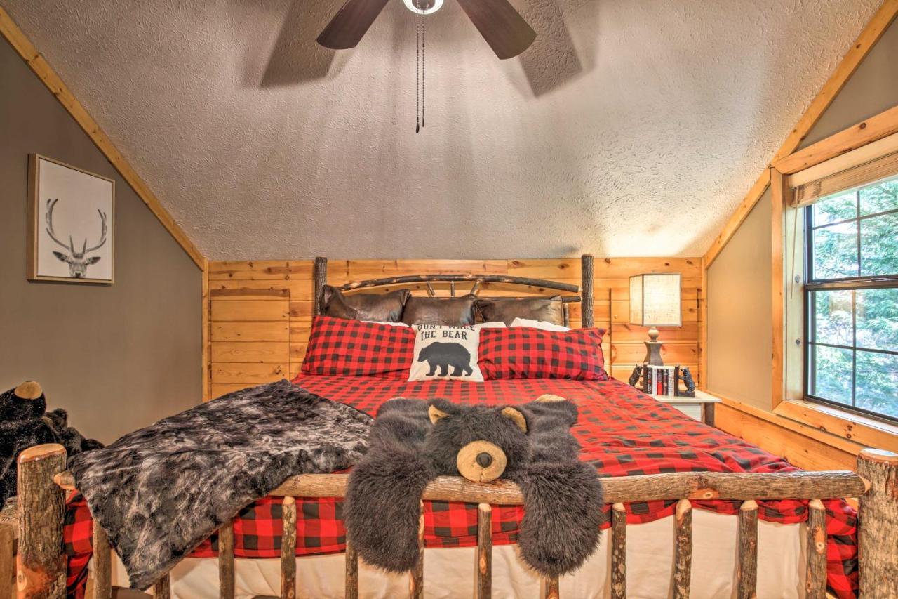 Luxe Fightingtown Creek Cabin 2 King Suites And Spa Epworth Exteriér fotografie