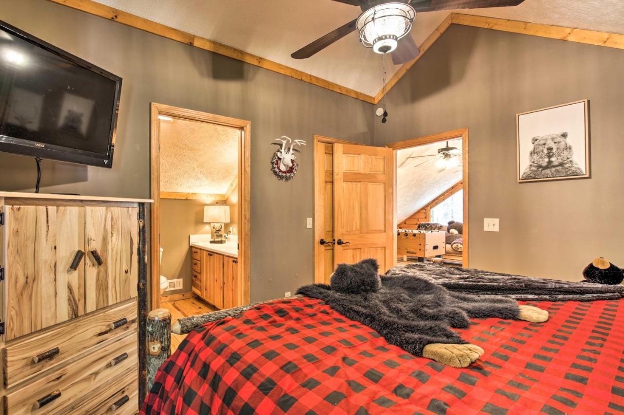 Luxe Fightingtown Creek Cabin 2 King Suites And Spa Epworth Exteriér fotografie