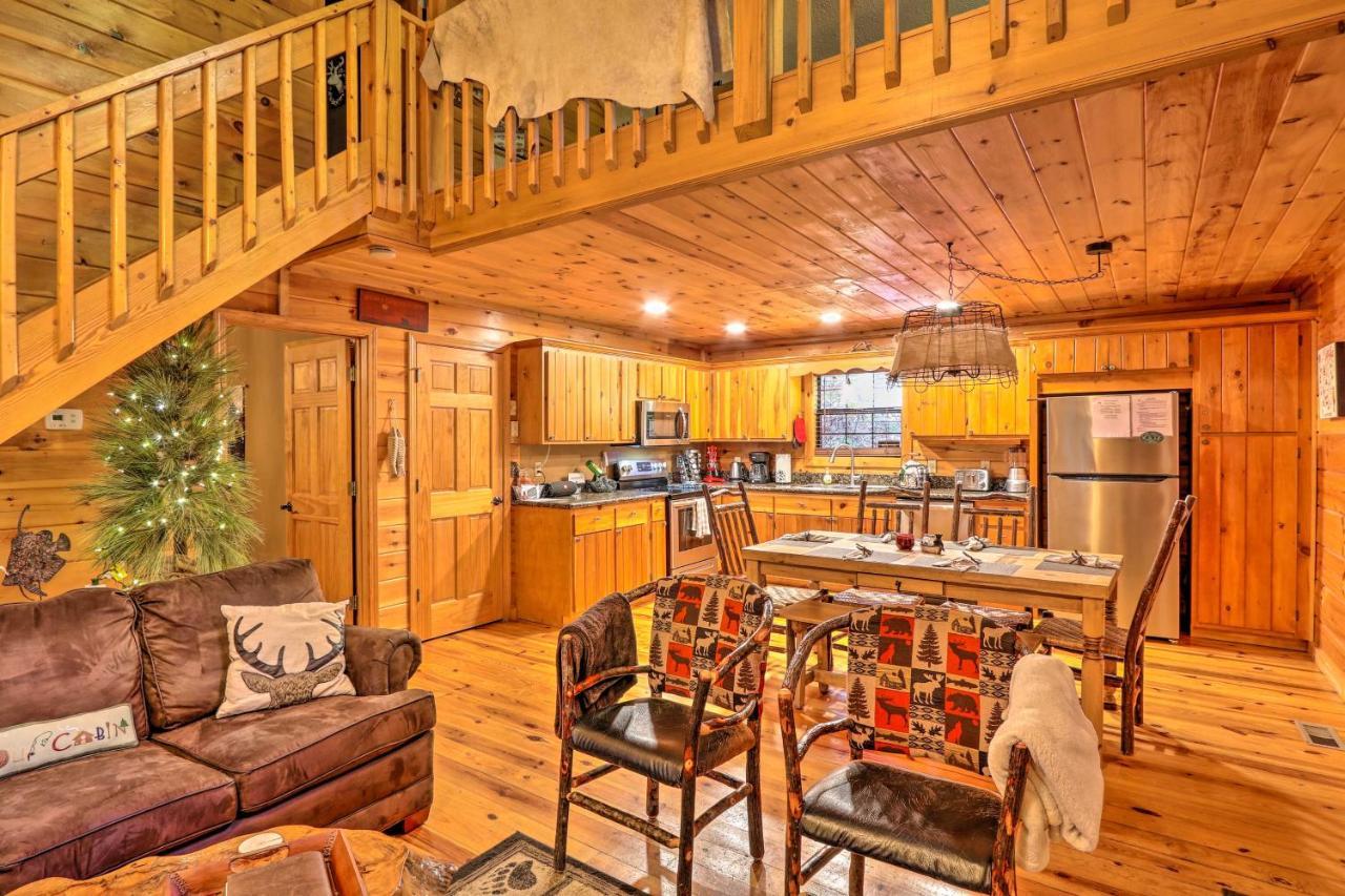 Luxe Fightingtown Creek Cabin 2 King Suites And Spa Epworth Exteriér fotografie