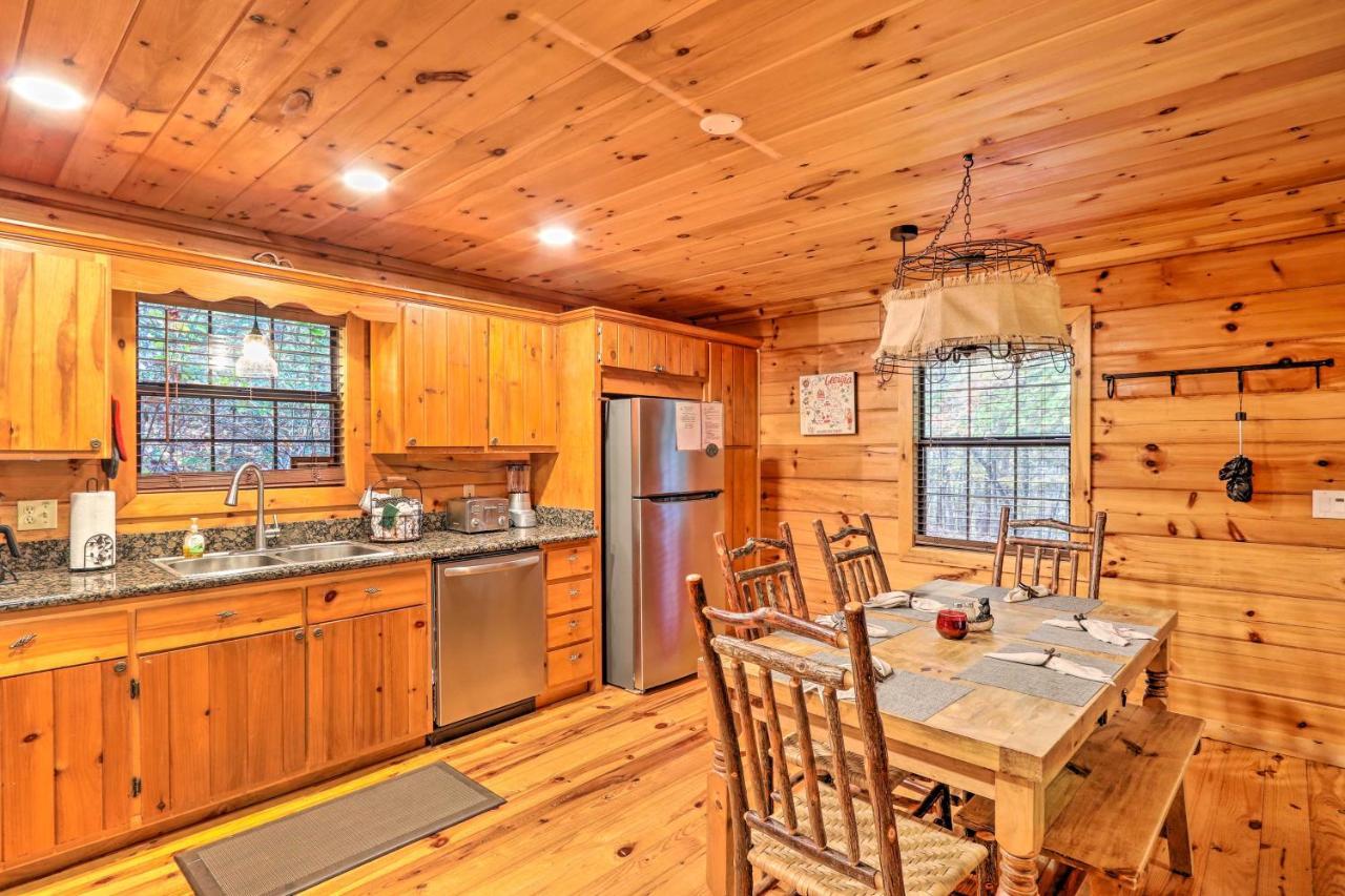 Luxe Fightingtown Creek Cabin 2 King Suites And Spa Epworth Exteriér fotografie
