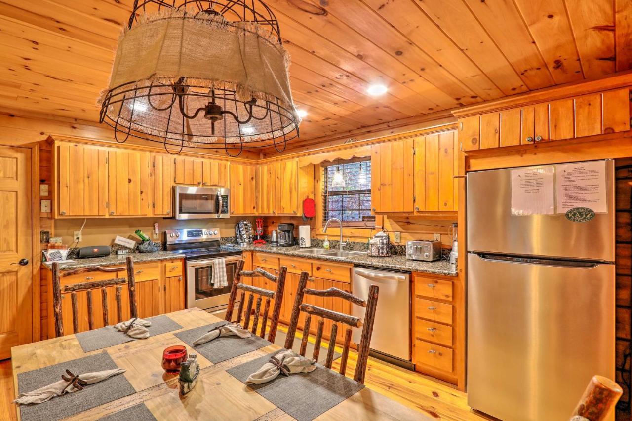 Luxe Fightingtown Creek Cabin 2 King Suites And Spa Epworth Exteriér fotografie