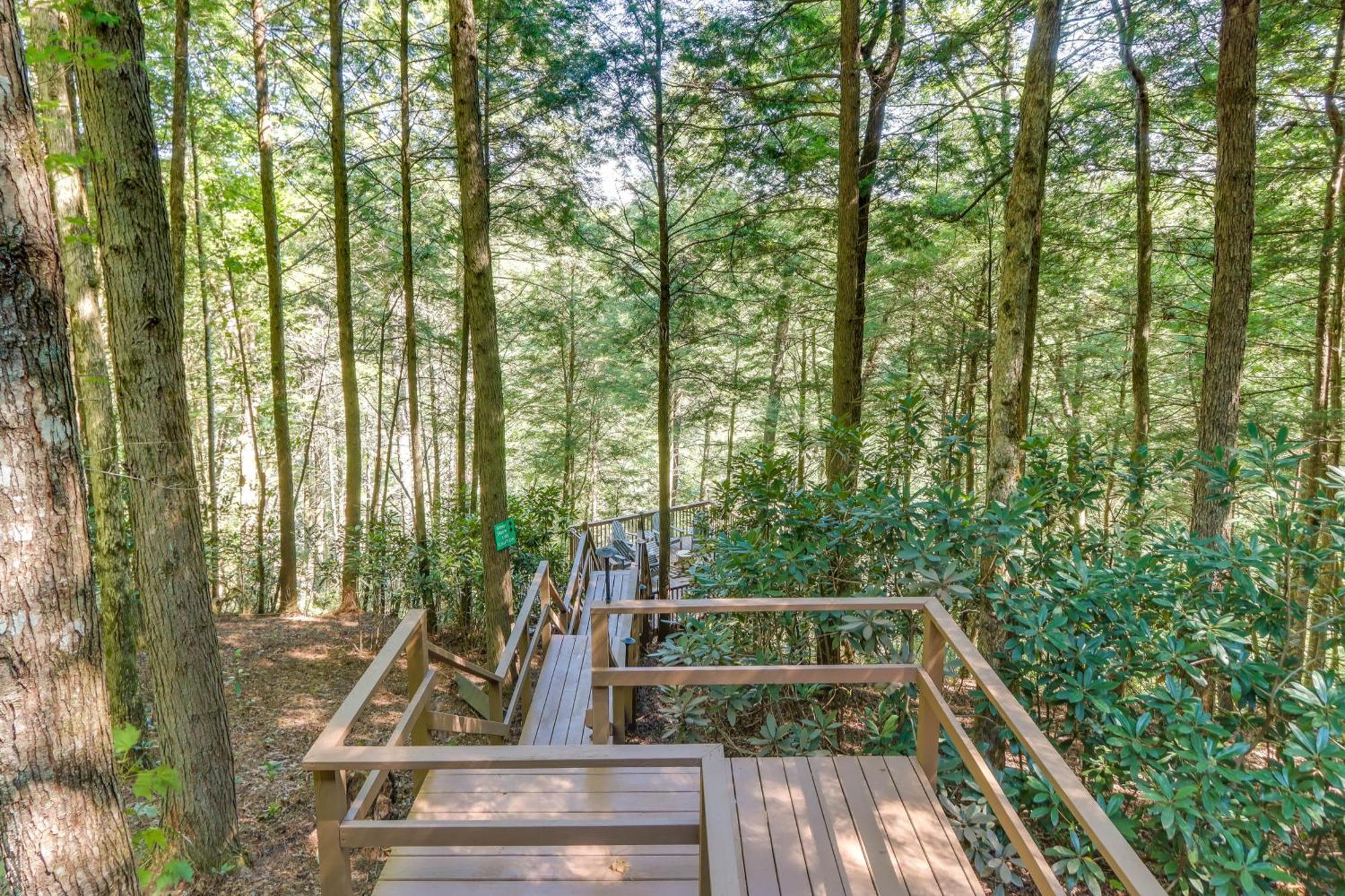 Luxe Fightingtown Creek Cabin 2 King Suites And Spa Epworth Exteriér fotografie